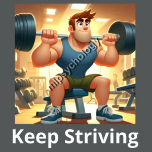 Keep Striving - Spiro Adult Impact Performance Aircool Singlet Design