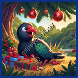 Festive Wilderness - Pukeko  - C-Force Kids Unisex Classic Tee Design
