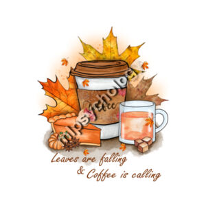 Fall in Love with Coffee - Travel Mug Design