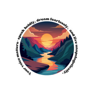 Speak Boldly: Sunset River Design