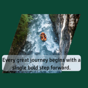 Bold Beginnings: Rafting - Biz Collection Mens Ice Tee - AS Colour Mens Classic Long Sleeved Tee Design