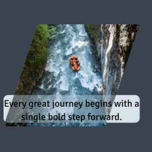 Bold Beginnings: Rafting - Biz Collection Mens Ice Tee - AS Colour Mens Staple Longsleeve Tee Design