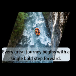 Bold Beginnings: Rafting - Biz Collection Mens Ice Tee - Gildan Mens Softstyle T-Shirt Design