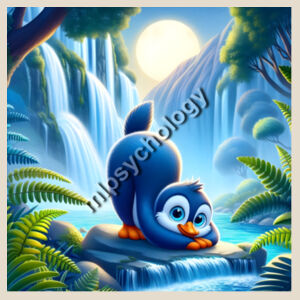 Waddle Warrior - Heavy Duty Canvas Tote Bag Design