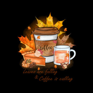 Fall in Love with Coffee - AS Colour Womens Mika Organic Long Sleeved Dress Design