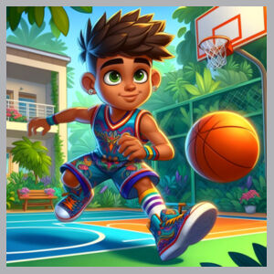 Hoops and Dreams  - AS Colour Youth Barnard Tank Design