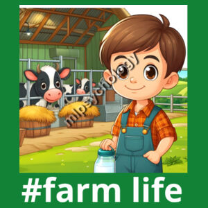 #farm life -Boy - JB's Youth Tee Design