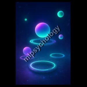 Futuristic Orbs - AS Colour Womens Premium Crew Design