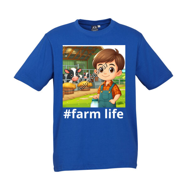 #farm life -Boy - Biz Collection Kids Ice Tee Thumbnail