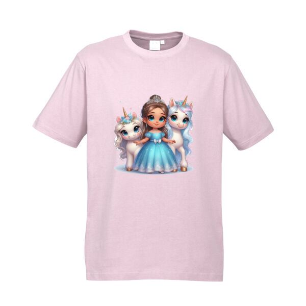 Sparkles and Unicorns - Biz Collection Kids Ice Tee Thumbnail
