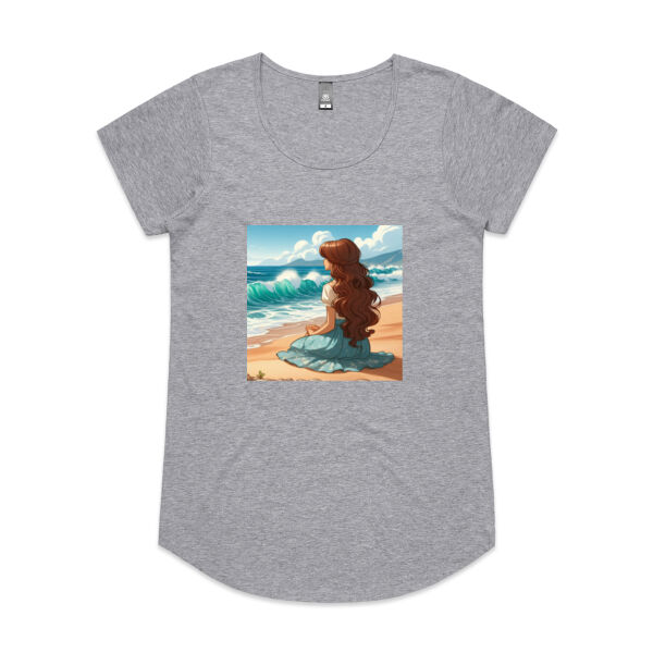 Ocean Serenity - Biz Collection Ladies Ice Tee - Biz Collection Ladies Ice Tee - AS Colour Womens Mali Tee Thumbnail