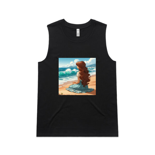 Ocean Serenity - Biz Collection Ladies Ice Tee - Biz Collection Ladies Ice Tee - AS Colour Womens Upside Tank Thumbnail