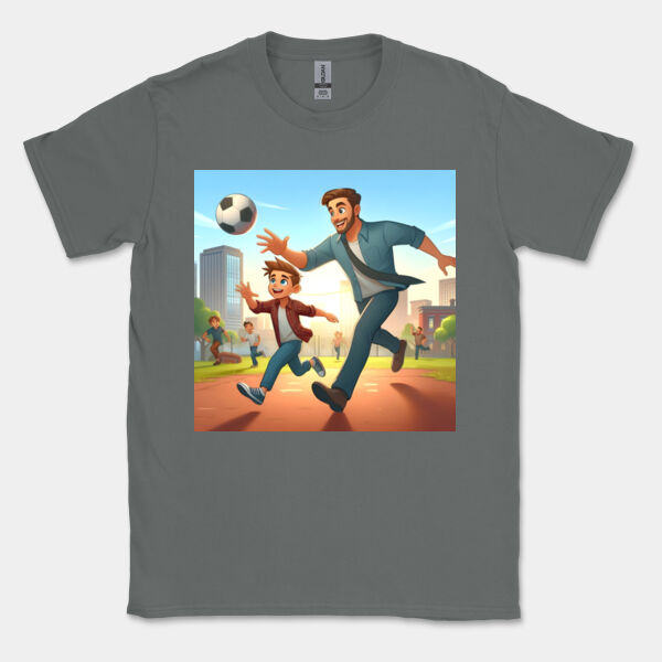 Kickin’ It with Dad - Gildan Mens Softstyle T-Shirt Thumbnail