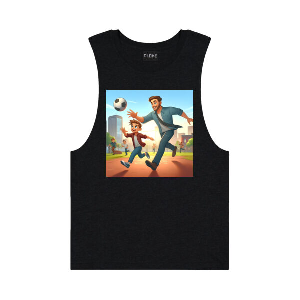 Kickin’ It with Dad - Cloke Mens Big Air Tank Thumbnail