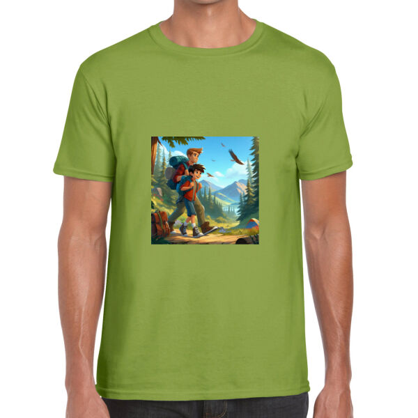 Adventure Awaits - Biz Collection Mens Ice Tee - Gildan Mens Softstyle T-Shirt Thumbnail