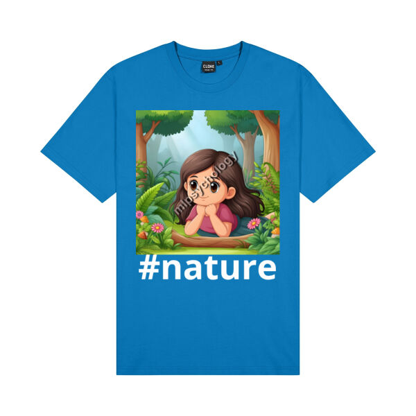 #nature - Girl  - Cloke Kids Outline Tee Thumbnail