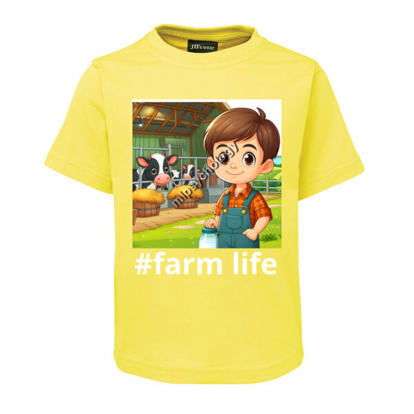 #farm life -Boy - JB's Kids Tee Thumbnail