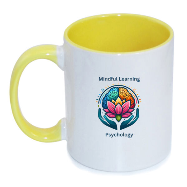 Mindful Sips for a Balanced Life - Stainless Bottle with Straw Top - Inner Coloured Mug Thumbnail