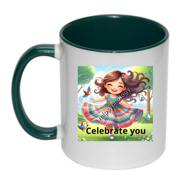 Freedom in Motion - Inner Coloured Mug Thumbnail