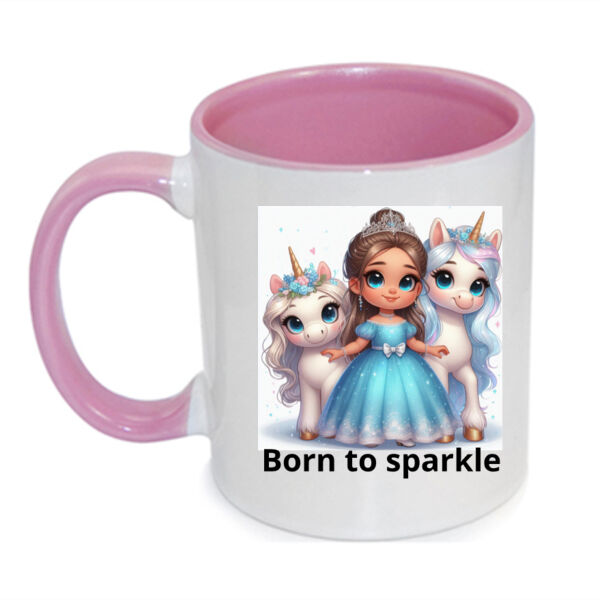 Sparkle and Shine  - Inner Coloured Mug Thumbnail