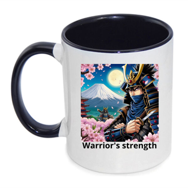Warrior's Tranquility - Inner Coloured Mug Thumbnail