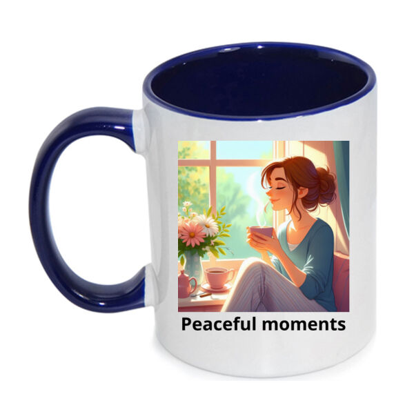Peaceful Moments - Inner Coloured Mug Thumbnail