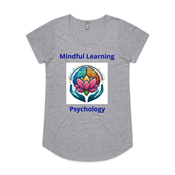 Mindful Learning Psychology - Biz Collection Ladies Ice Tee - Biz Collection Ladies Ice Tee - AS Col - AS Colour Womens Mali Tee Thumbnail