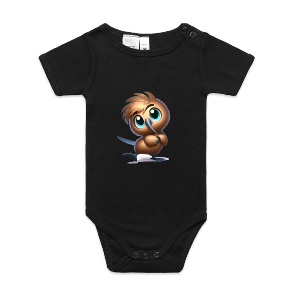 Little Kiwi Explorer - AS Colour Organic Infant Mini-Me One-Piece Thumbnail