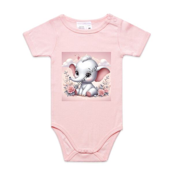 Tiny Trunks - AS Colour Organic Infant Mini-Me One-Piece Thumbnail