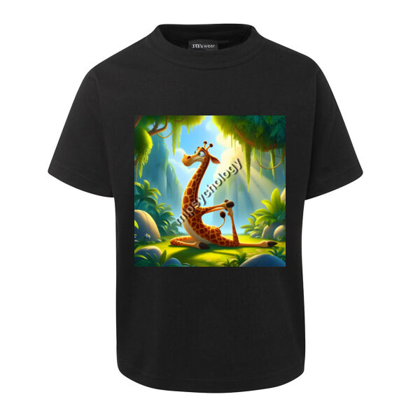 Giraffe Yoga - JB's Kids Tee Thumbnail