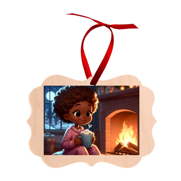 Holiday Hearth - Benelux Natural Wood Ornament Thumbnail