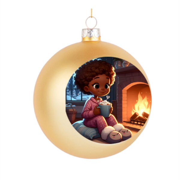 Holiday Hearth - Christmas Ball Ornament Thumbnail