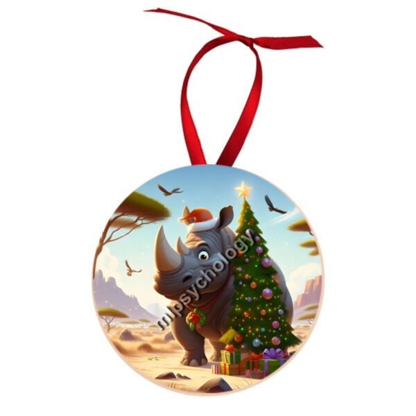 Festive Wilderness - Rhino Thumbnail