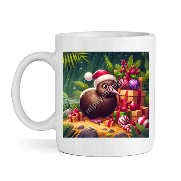 Festive Wilderness - Kiwi (Forest) - Mug Thumbnail