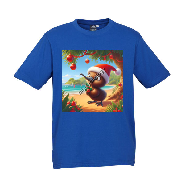 Festive Wilderness - Kiwi (Beach)  - Biz Collection Kids Ice Tee Thumbnail