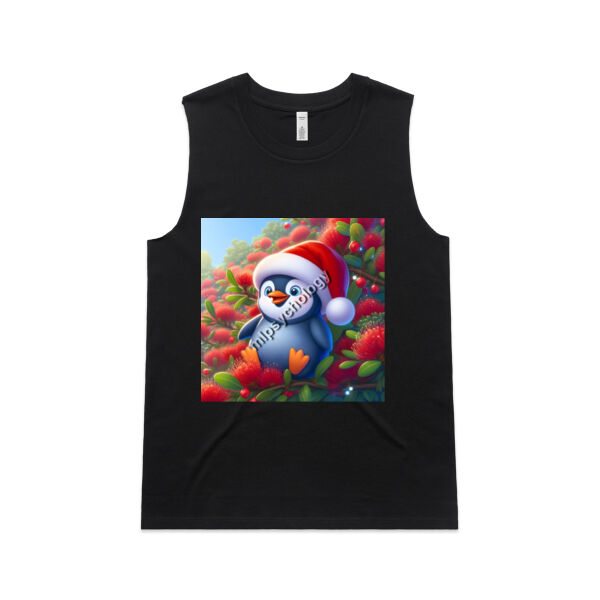 Festive Wilderness - Little Blue Penguin - AS Colour Womens Martina Tank Thumbnail