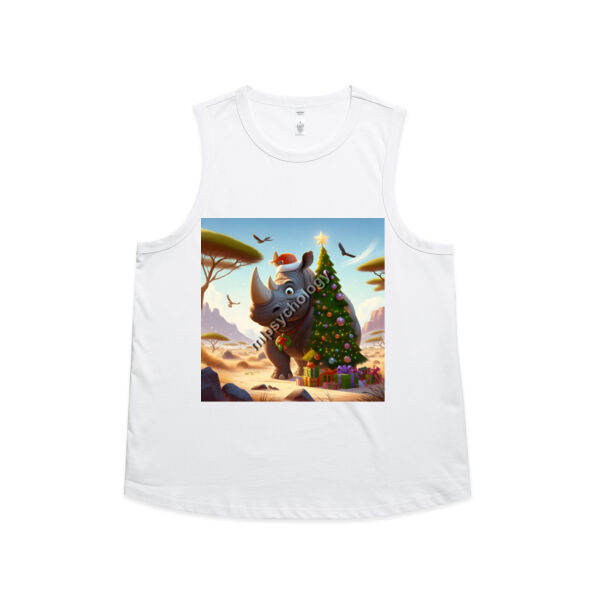 Festive Wilderness - Rhino - AS Colour Womens Martina Tank Thumbnail