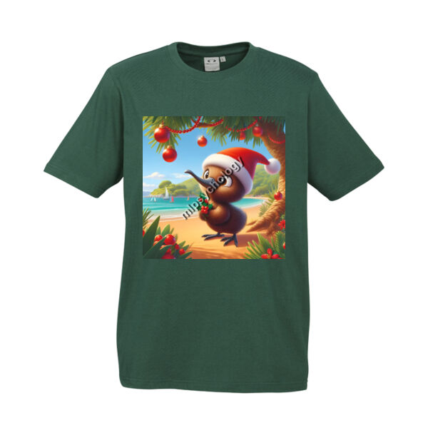 Festive Wilderness - Kiwi (Beach)  - Biz Collection Mens Ice Tee Thumbnail