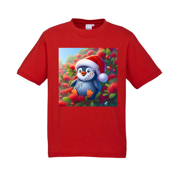 Festive Wilderness - Little Blue Penguin - Biz Collection Mens Ice Tee Thumbnail