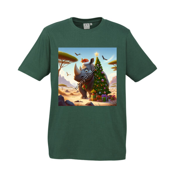 Festive Wilderness - Rhino - Biz Collection Mens Ice Tee Thumbnail