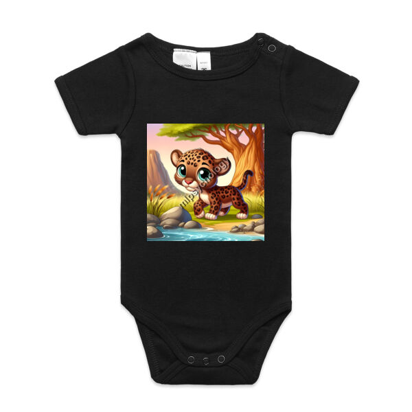 Spotted Safari - AS Colour Organic Infant Mini-Me One-Piece Thumbnail