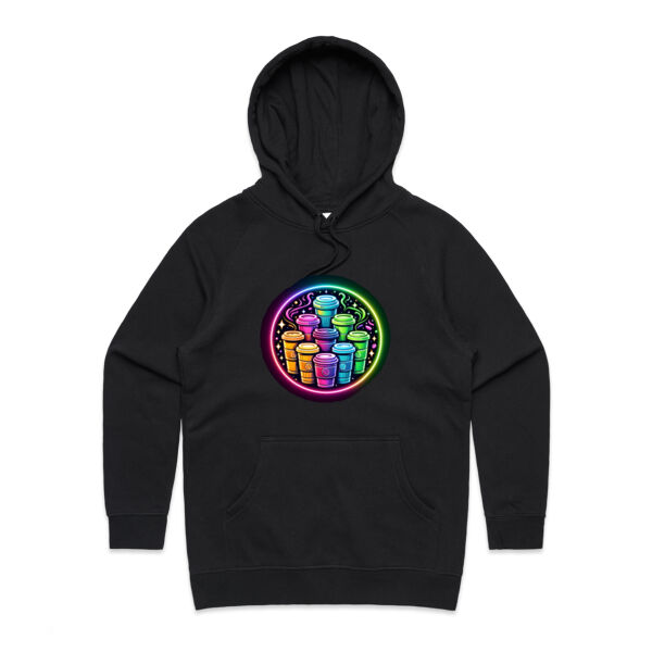 Fueled By Coffee - AS Colour Womens Supply Hood - AS Colour Womens Supply Hood Thumbnail