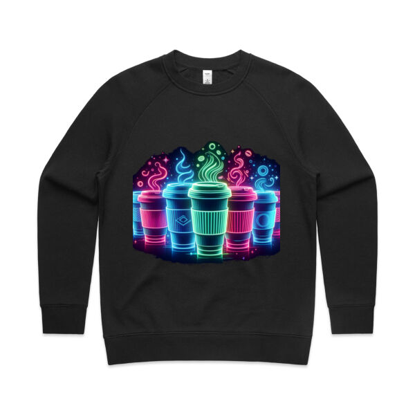 Caffeine Dreams - AS Colour Womens Supply Crew - AS Colour Womens Supply Crew Thumbnail