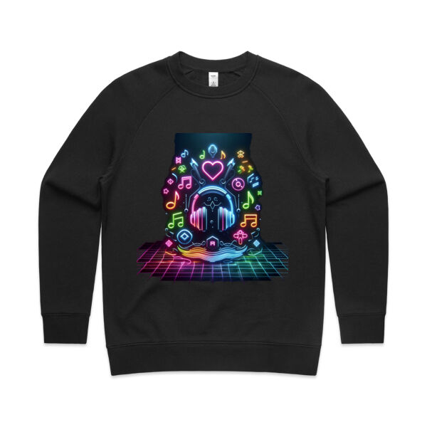 Glow Groove - AS Colour Womens Supply Crew - AS Colour Womens Supply Crew Thumbnail