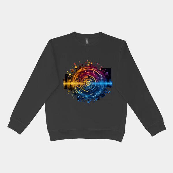 Zen Beats - Urban Collab Mens The Broad Crewneck - Urban Collab Mens The Broad Crewneck Thumbnail