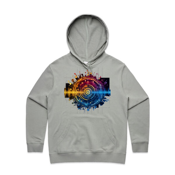 Zen Beats - AS Colour Womens Supply Hood - AS Colour Womens Premium Hood Thumbnail