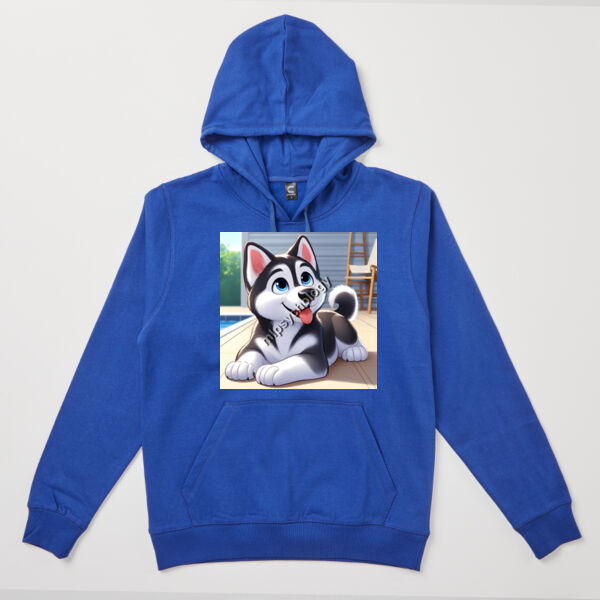 Husky Adventure - AS Colour Kids Supply Hoodie - C-Force Kids Egmont Hoodie Thumbnail