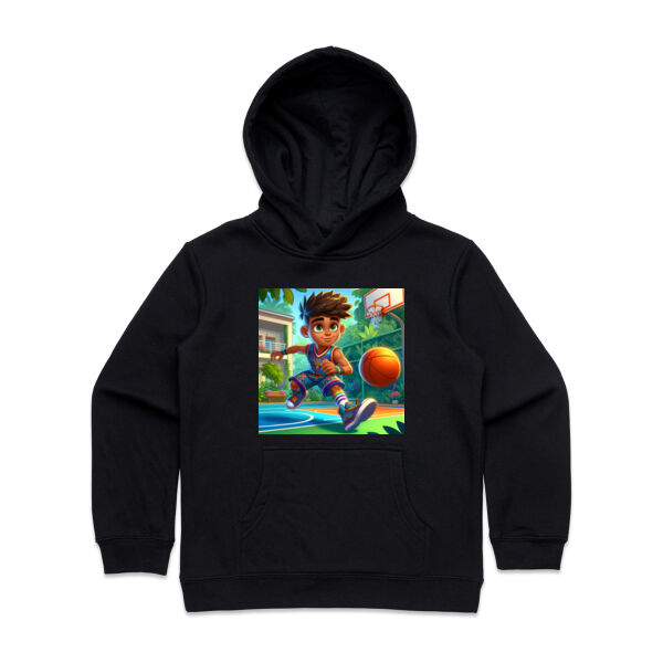 Hoops and Dreams - AS Colour Kids Supply Hoodie Thumbnail