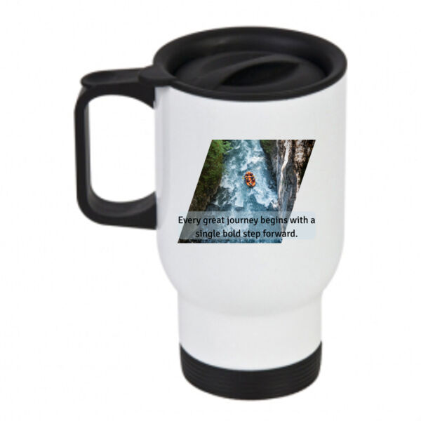 Bold Beginnings: Rafting - Travel Mug Thumbnail