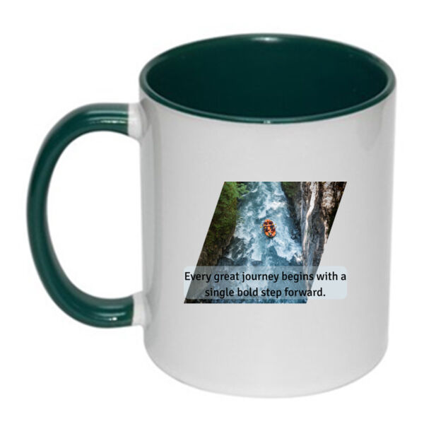 Bold Beginnings: Rafting - Inner Coloured Mug Thumbnail